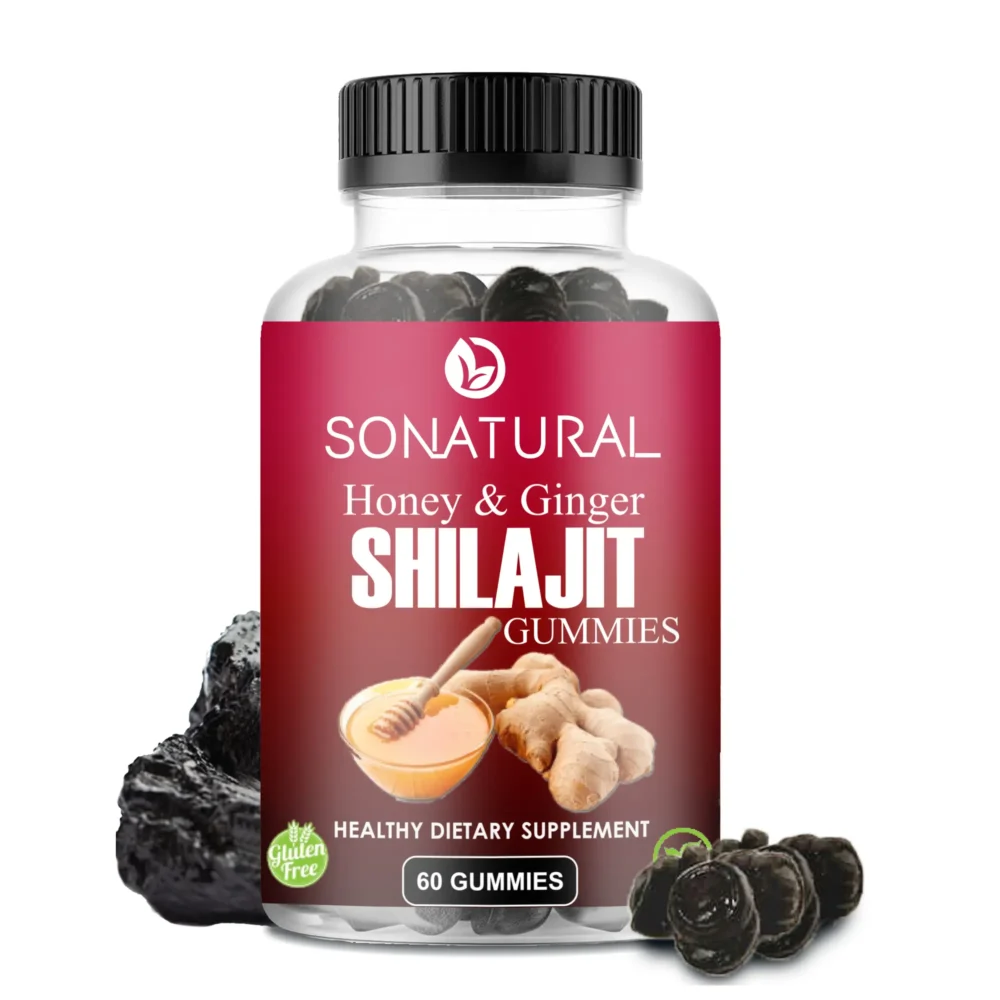Honey & Ginger Shilajit Gummies