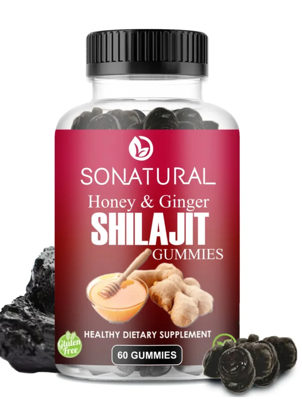 Honey & Ginger Shilajit Gummies