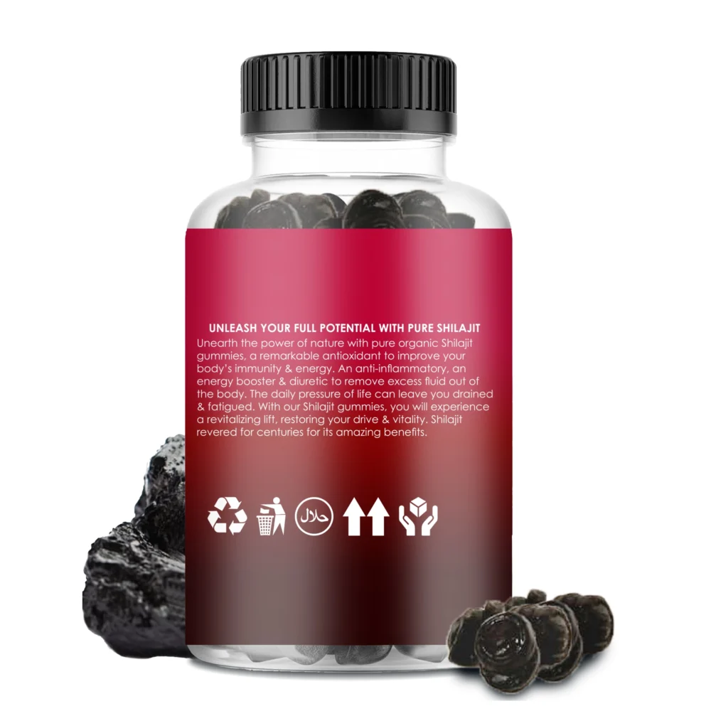 Honey & Ginger Shilajit Gummies - Image 2