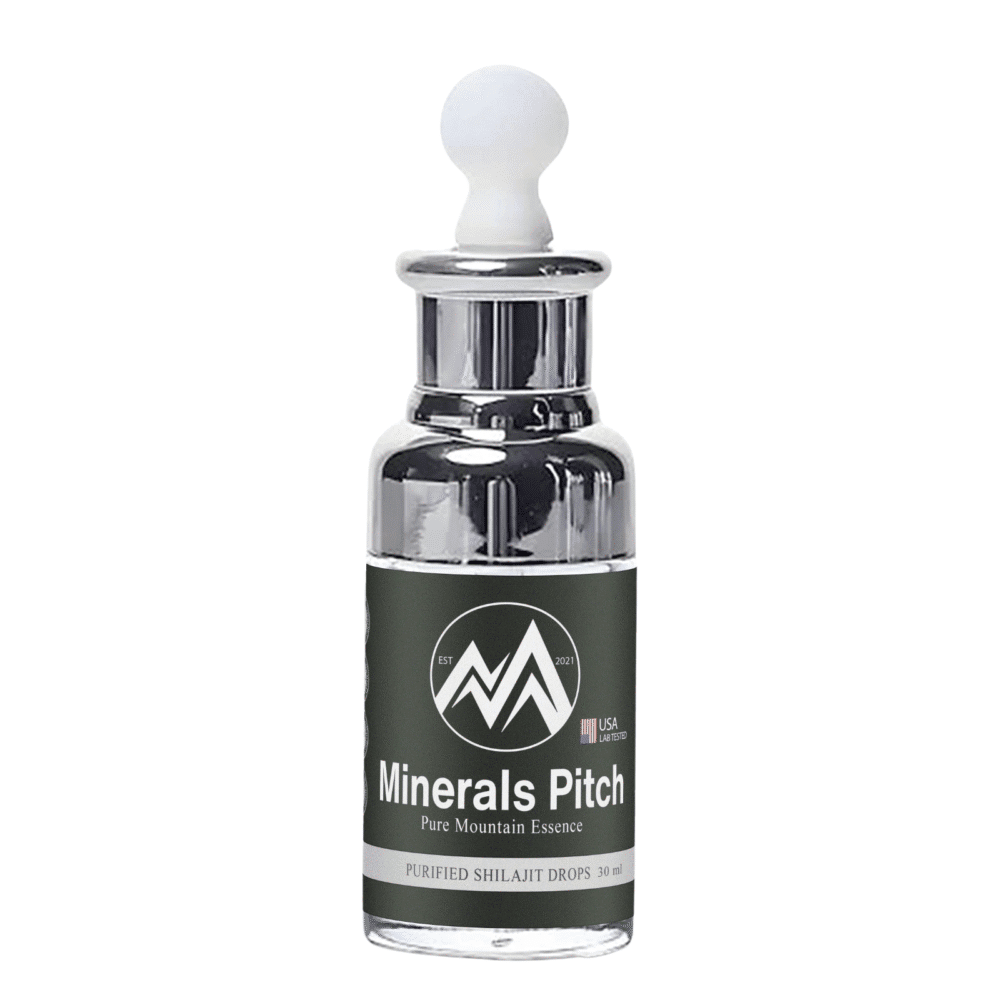 Mineral Pitch Shilajit Drops - Daily Energy & Wellness Booster