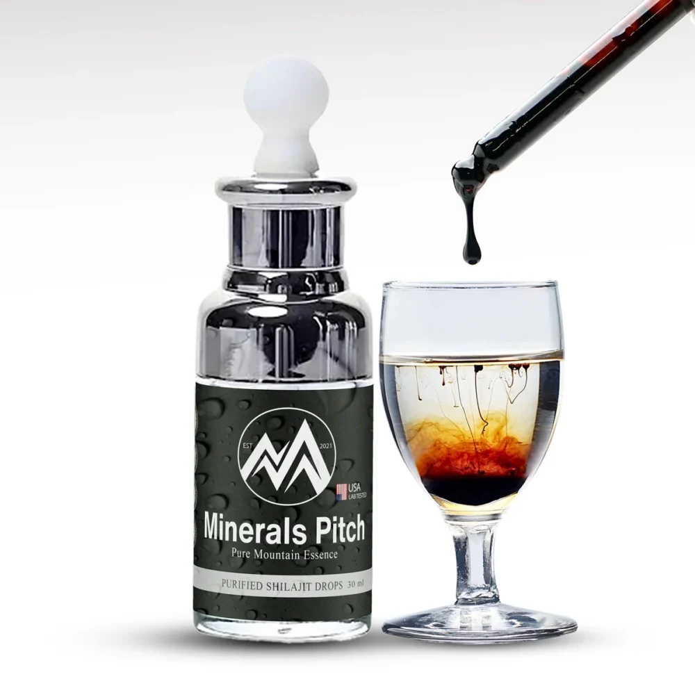 Mineral Pitch Shilajit Drops - Daily Energy & Wellness Booster - Image 3